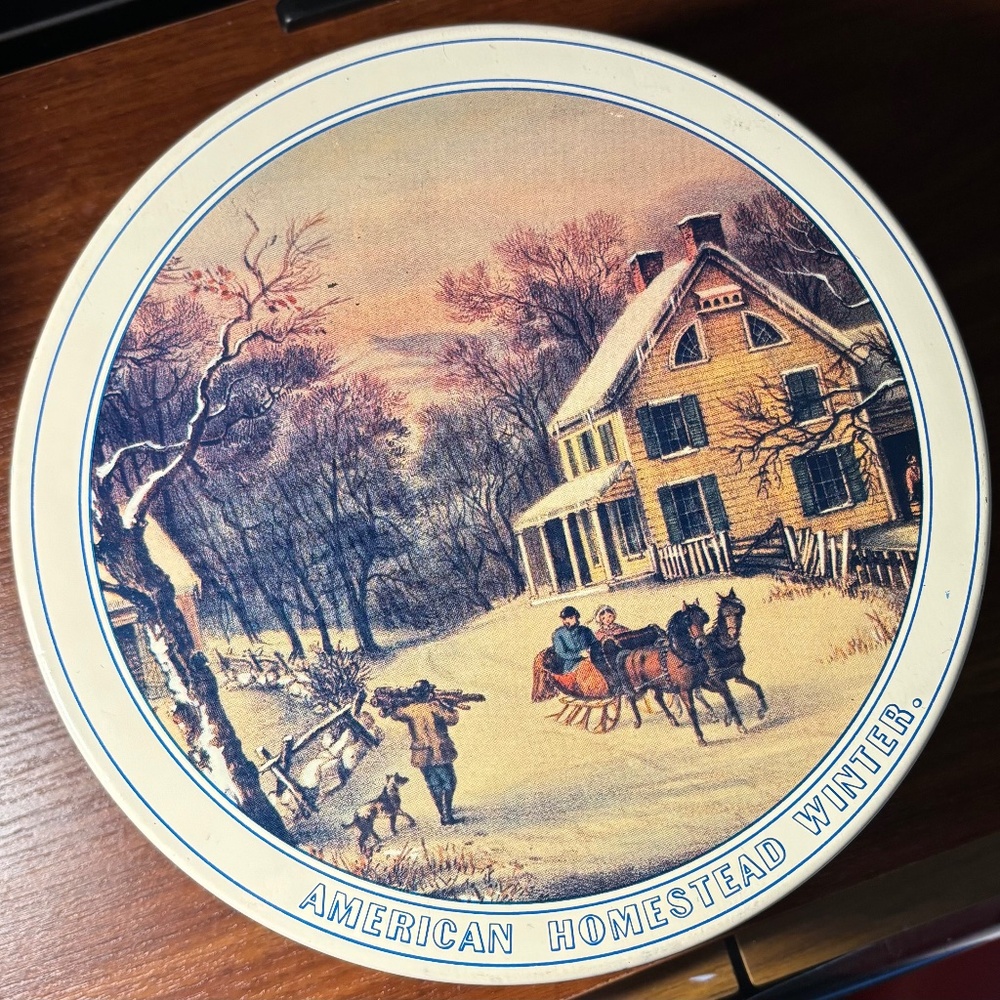 Vintage Cookie Tin